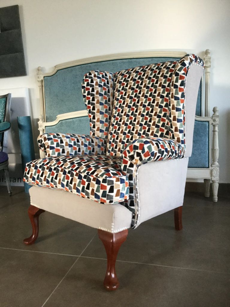 Atelier les renaissances tapissier decorateur refection chaise canape fauteuil relooking meuble saint medard en jalles bordeaux cauderan eysines lacanau arcachon