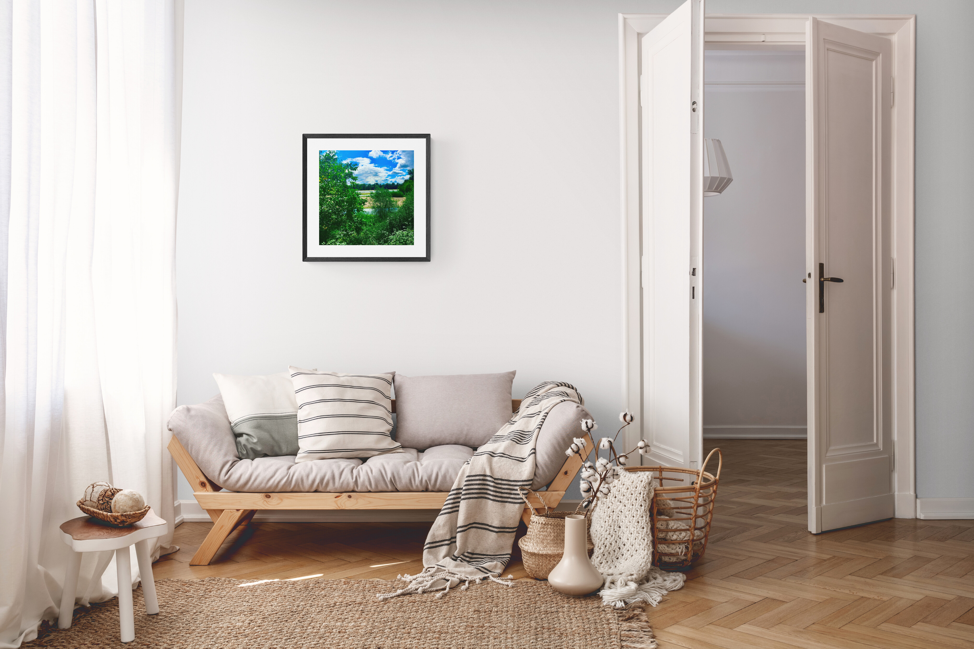 Quelque part sur terre peaceful living room wall
