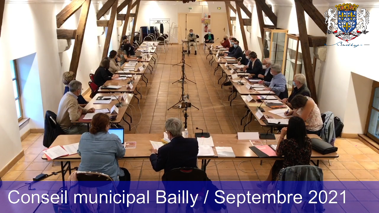 Conseil municipal bailly