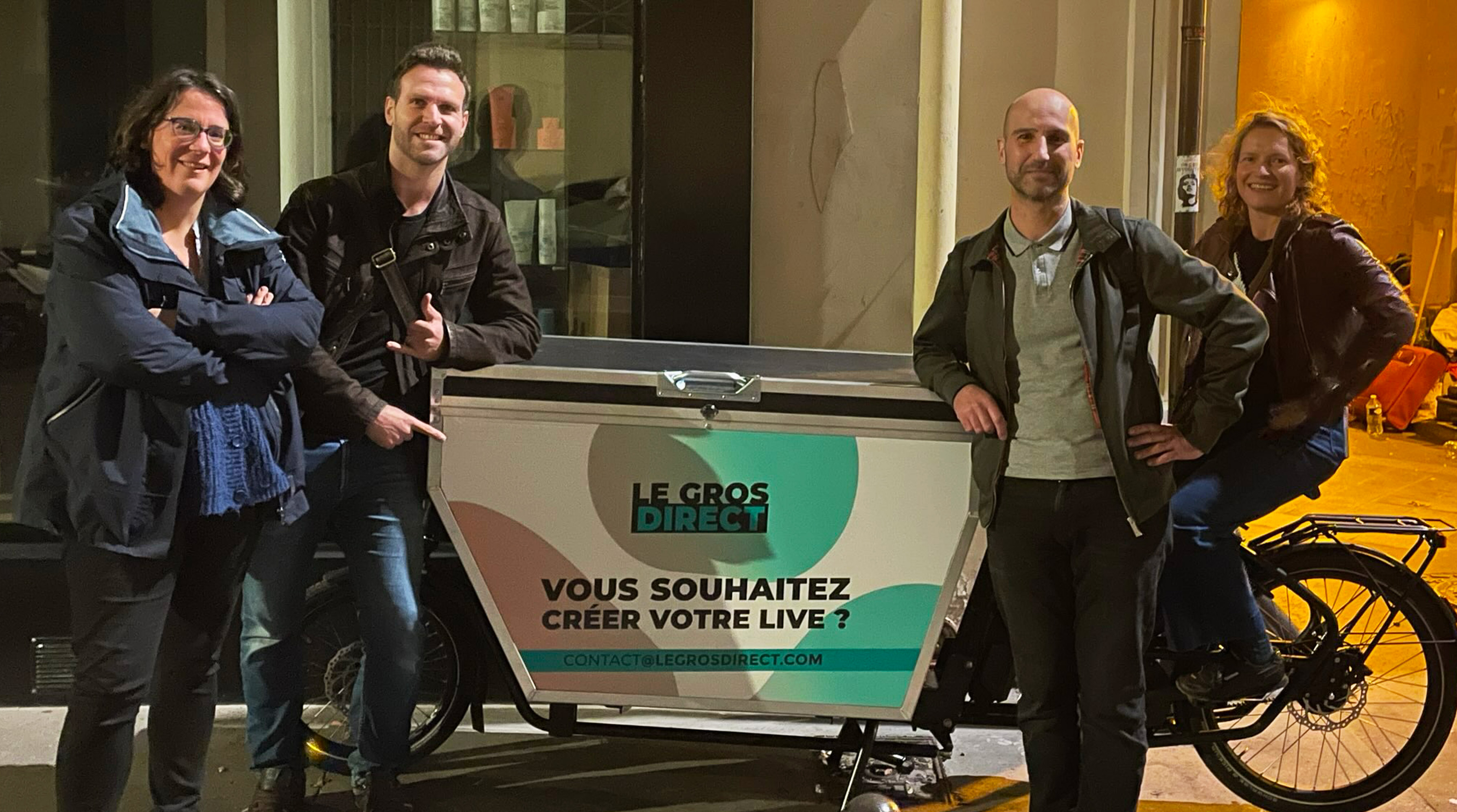 Société de  production éco-responsable. 
Réalisation de live streaming avec une approche éco-responsable.