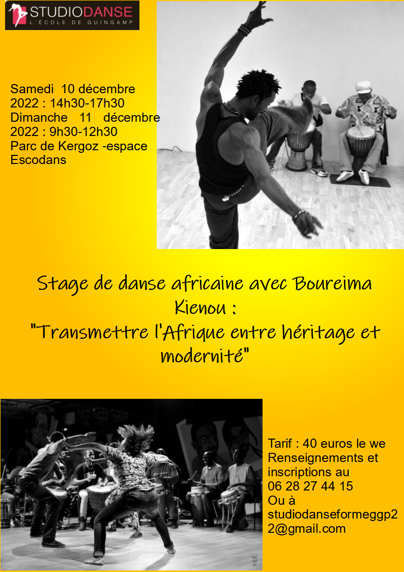Affiche stage boureima
