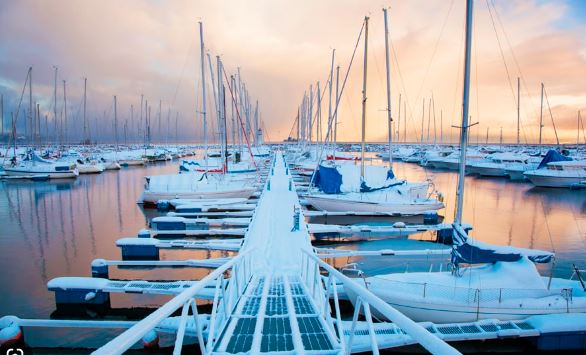 L'hiver votre bateau à flot 