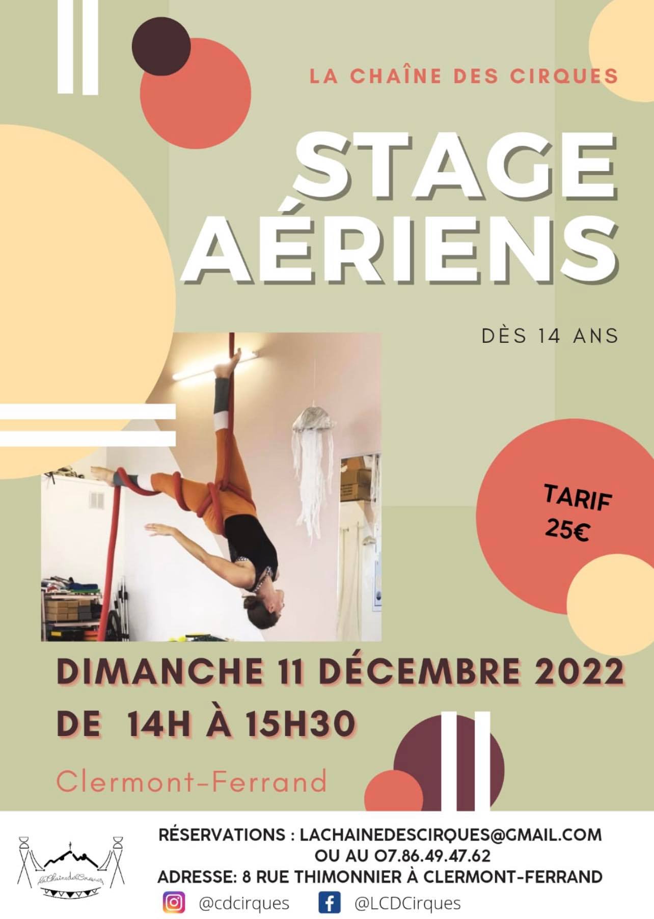 Stages Aériens Ados/Adultes
