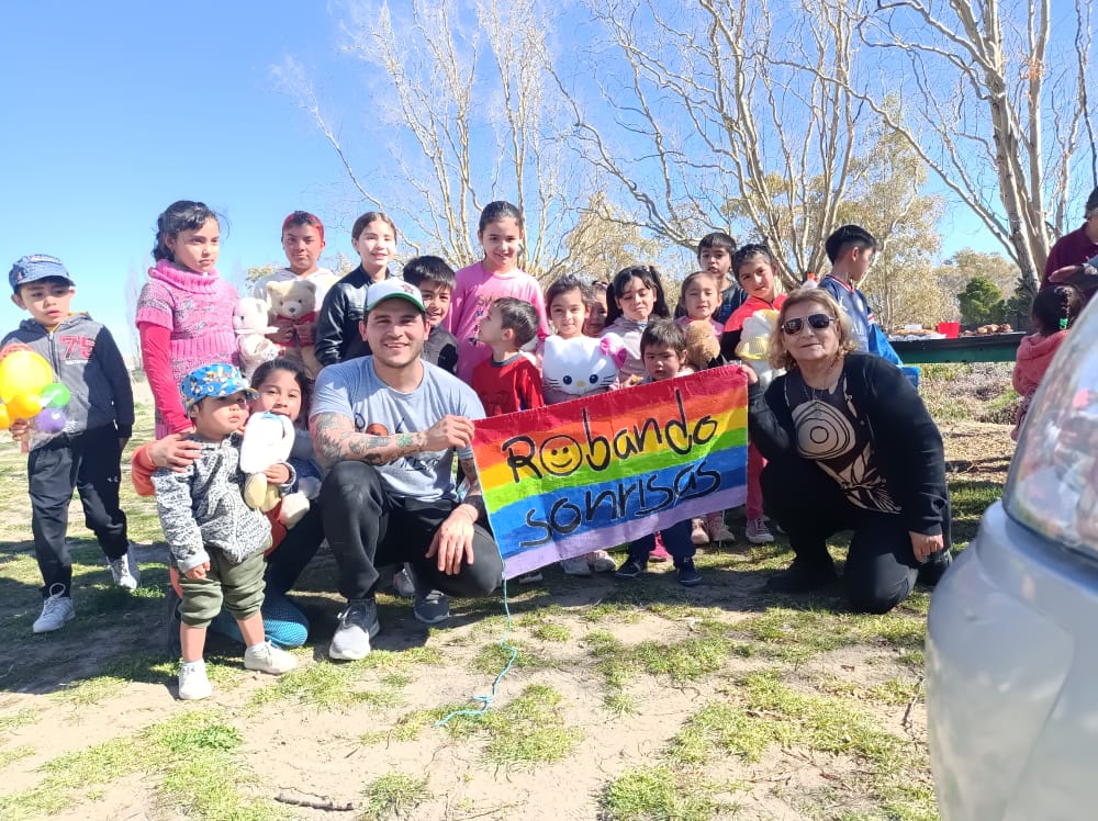 Les Voleurs de sourires célèbrent la Journée de l'Enfant en Argentine