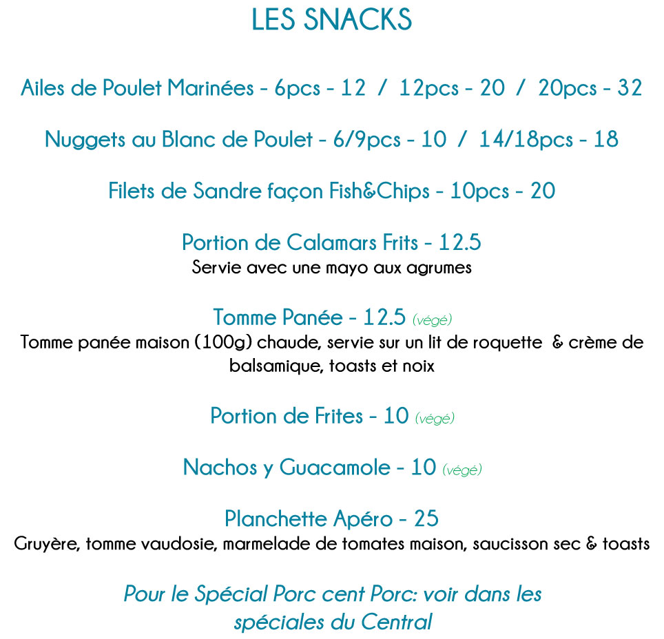 Snacks