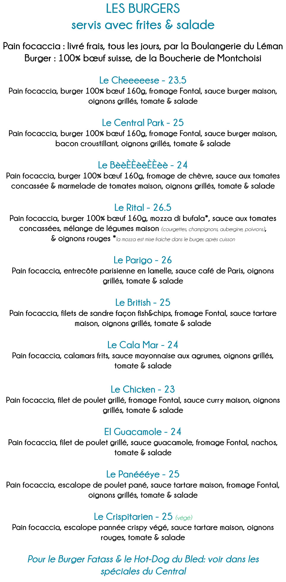 Burgers