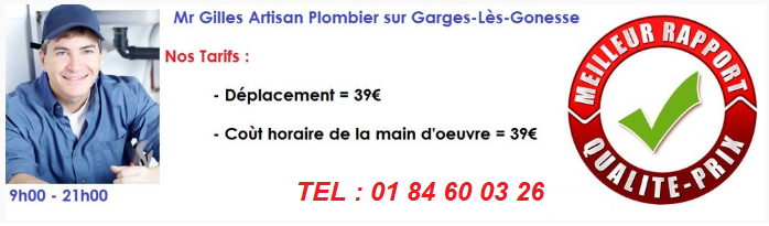 Plombier Garges-lès-Gonesse