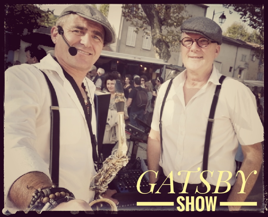 animation musicale jazz swing - les années folles - soirées de gala - corporate event - meeting - festival cannes - luxury event - gatsby show event - gatsby le magnifique