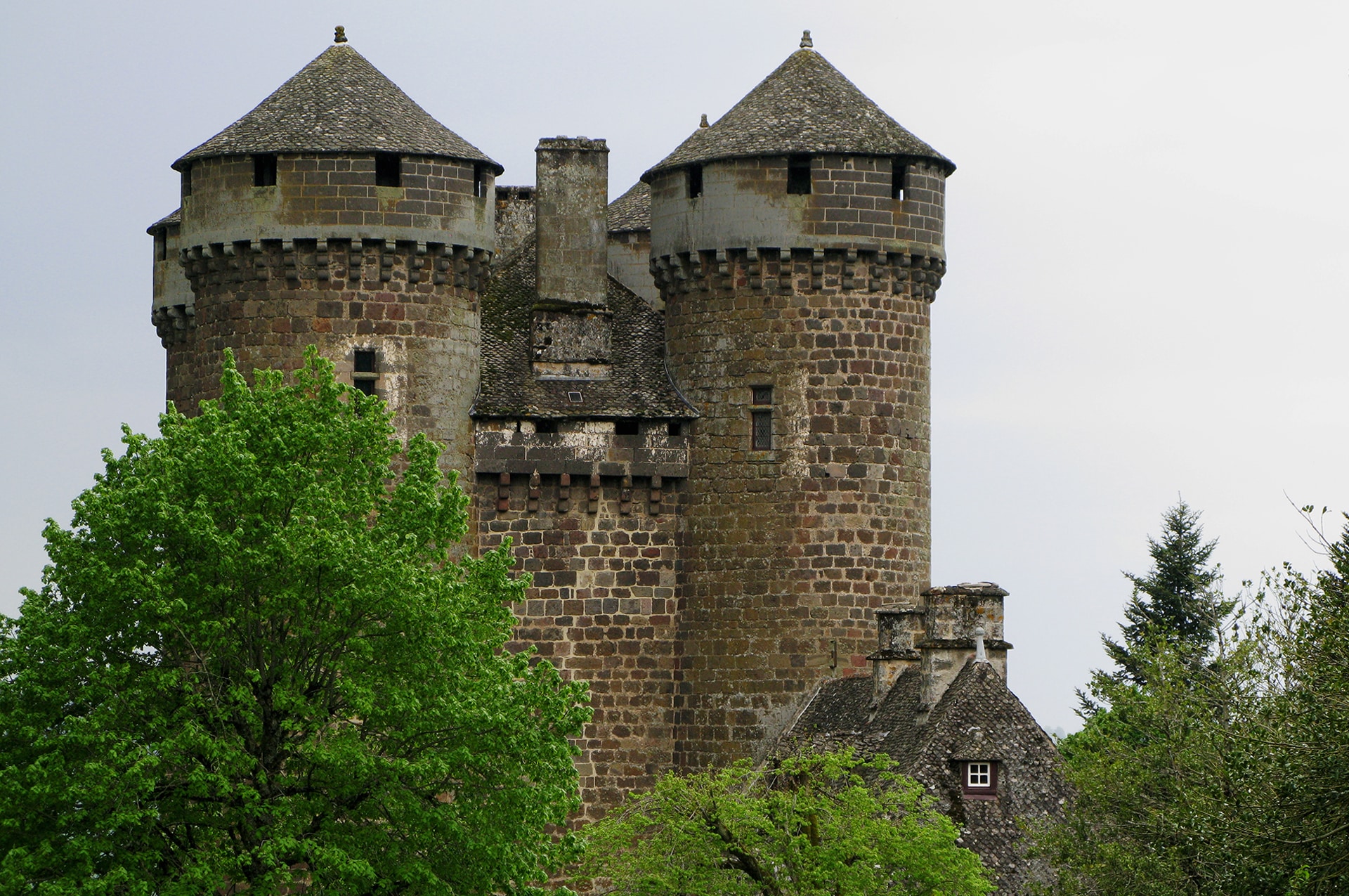 Château d'Anjony à Tournemire, Cantal