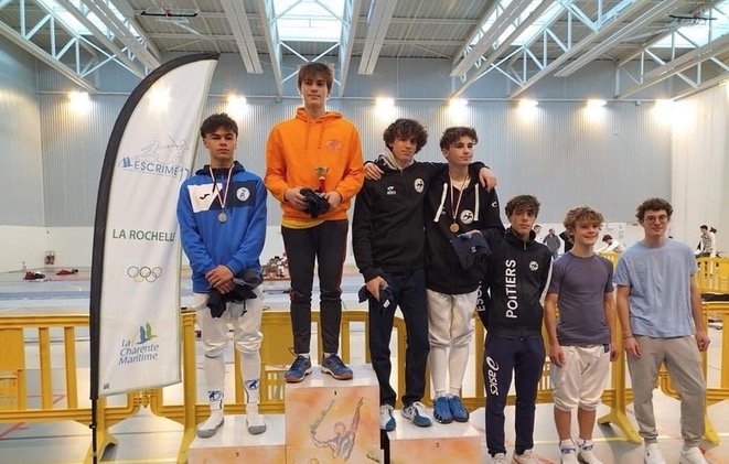  Le Cercle d'Escrime en force sur les pistes ce week-end! 
