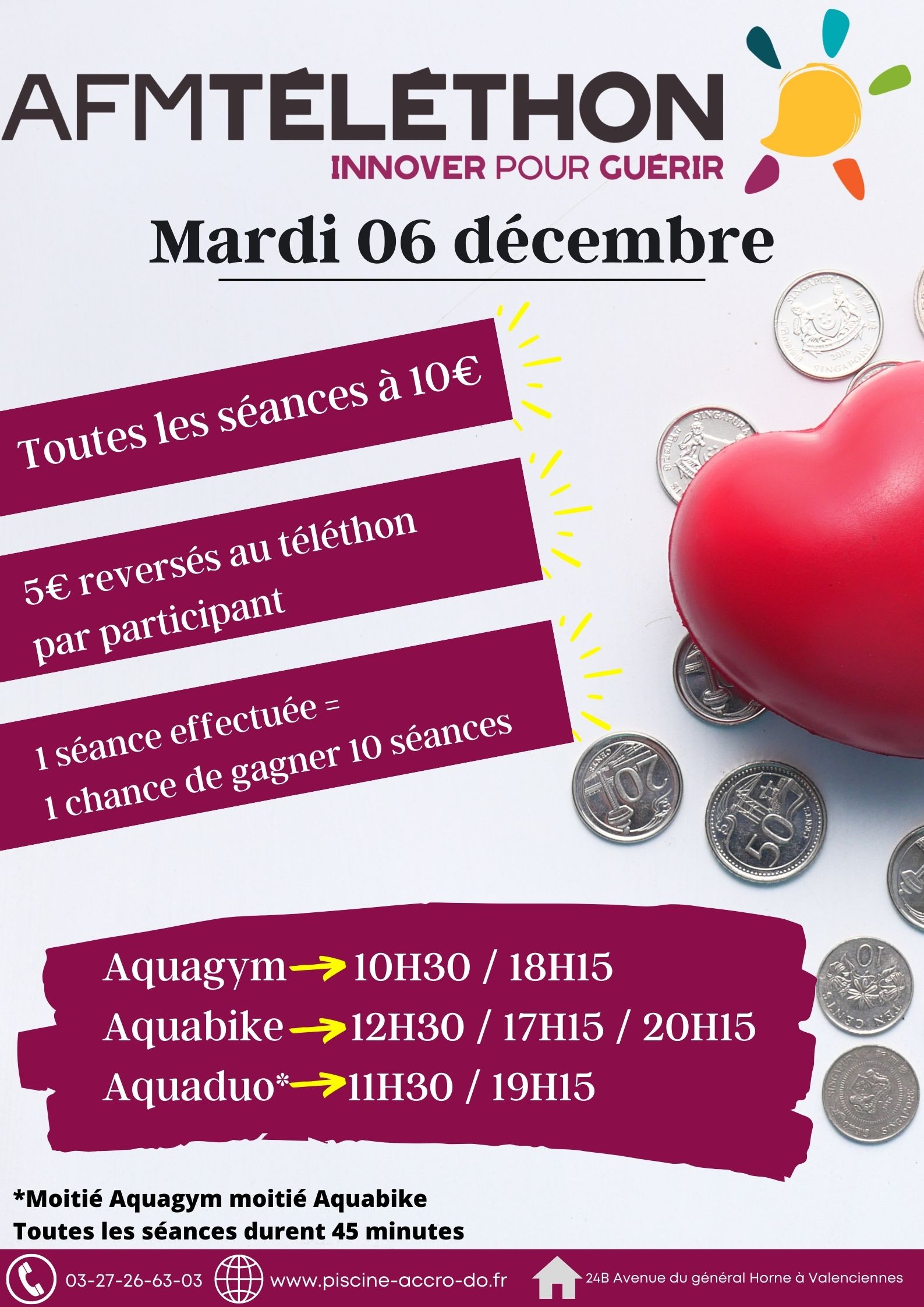 Accro d'O en faveur du Téléthon
