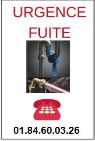urgence fuite d'eau les lilas