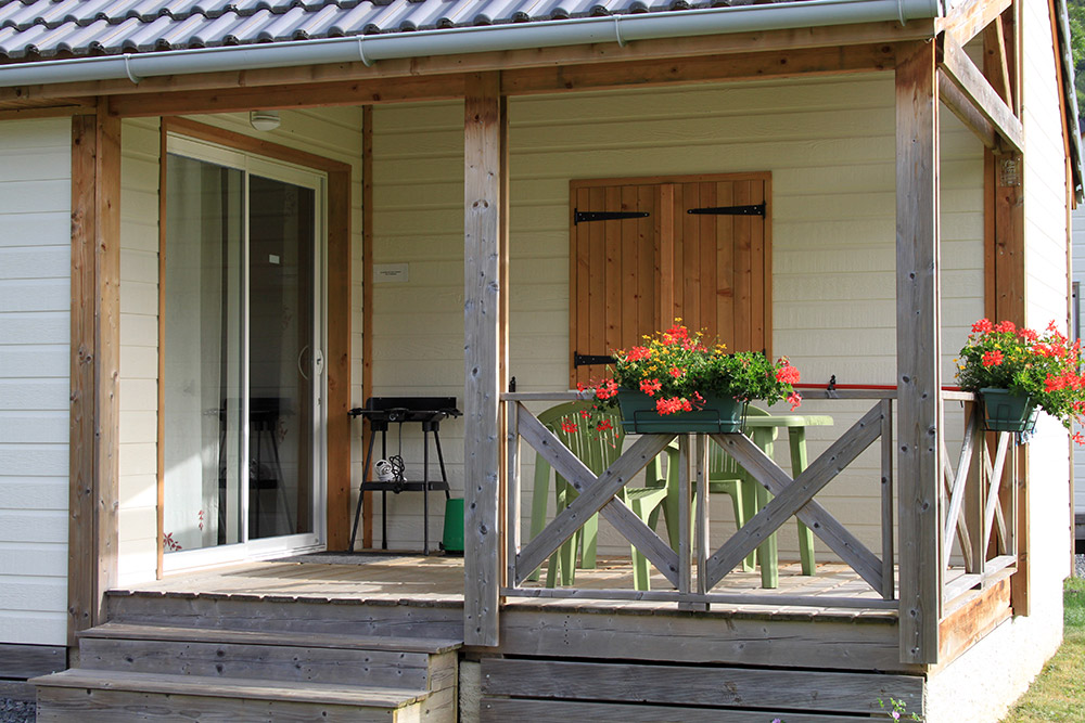 Chalet zen terrasse