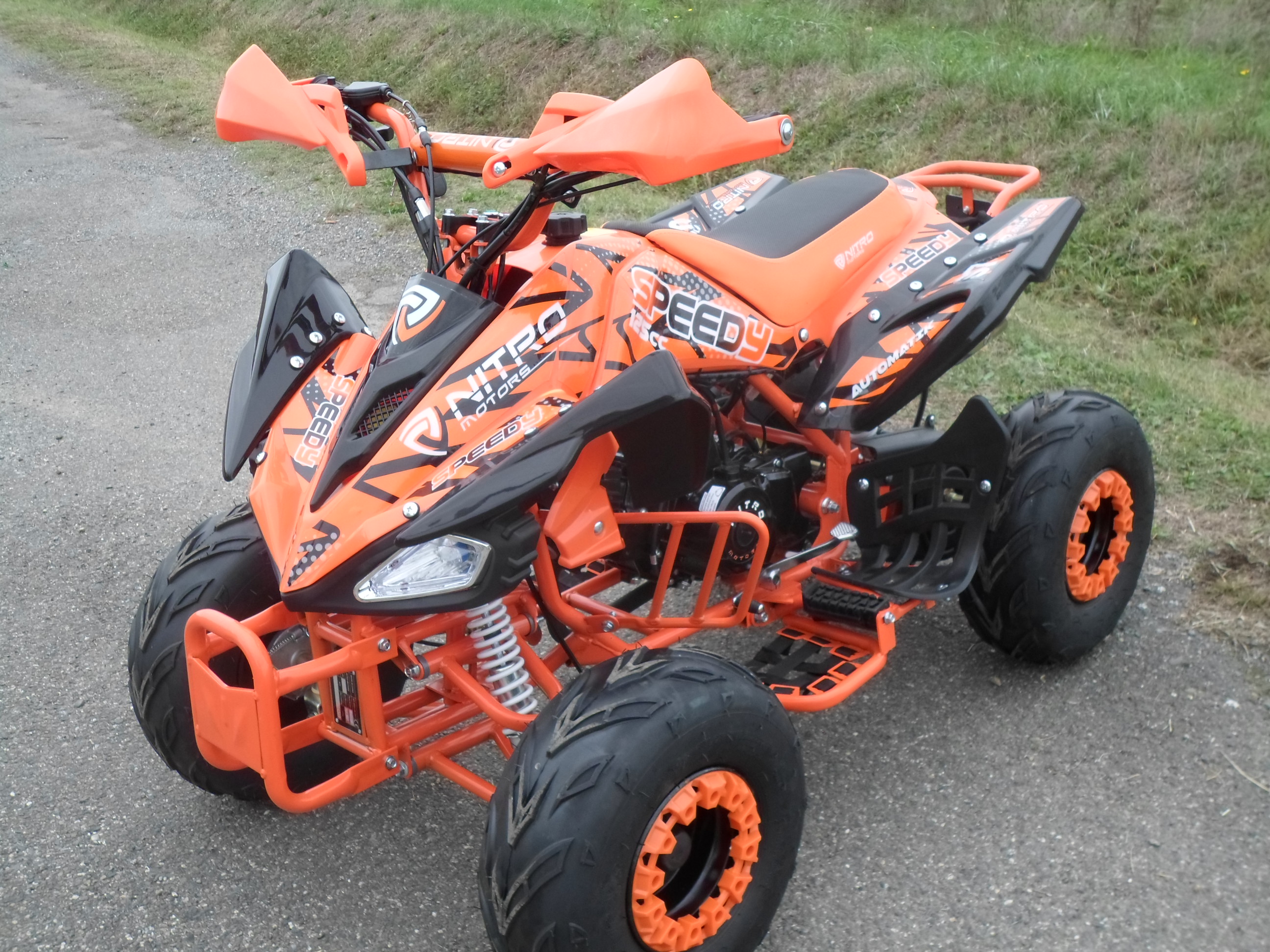 Quad speedy 7p orange 1