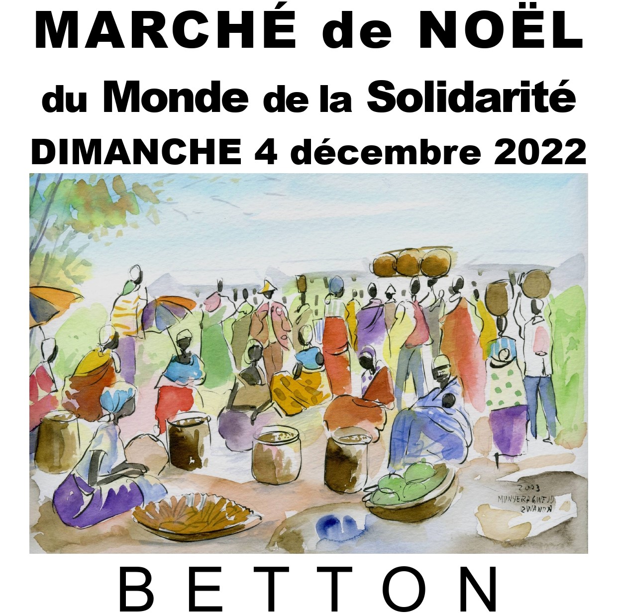 Darah au Marché de Noël de Betton - 4 décembre - 10h à 18h