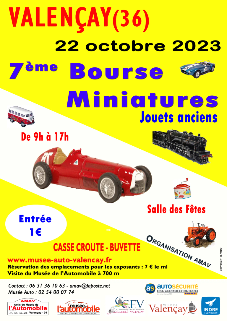 Bourse miniatures amav 22 10 2023