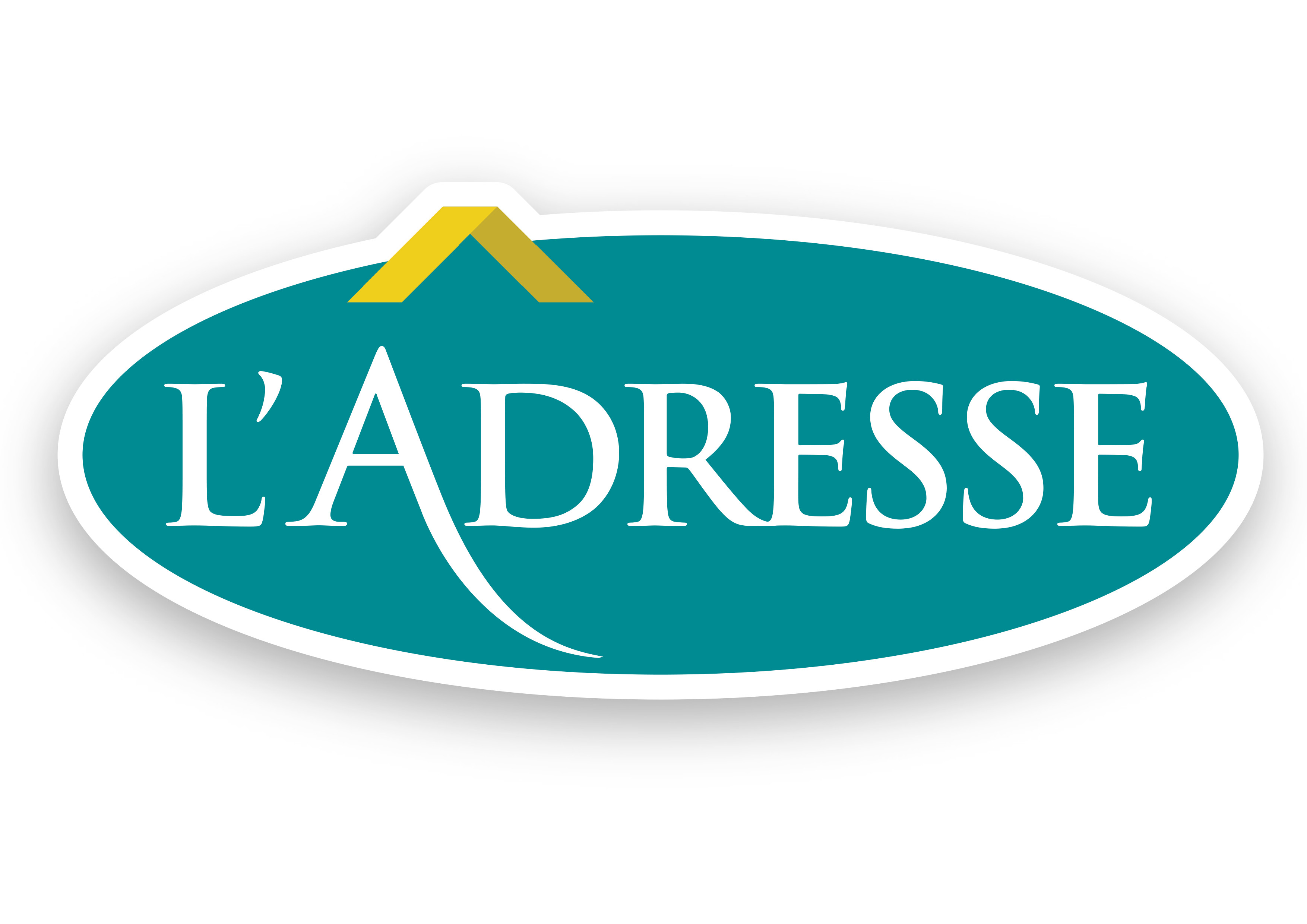 Ladresse logo reseau immobilier