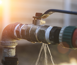 Règles à suivre en cas de fuite d’eau 