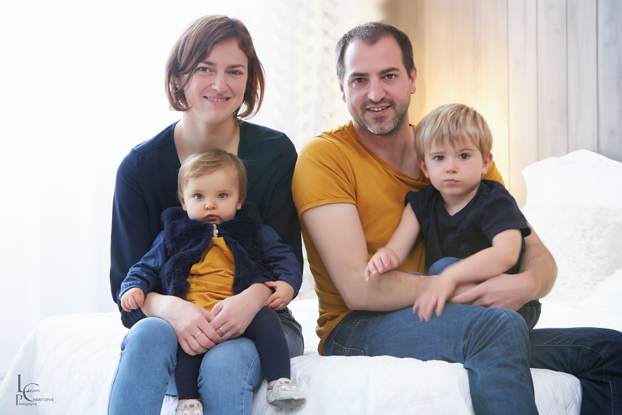 Séance photo de famille Angers - Studio PATTON
