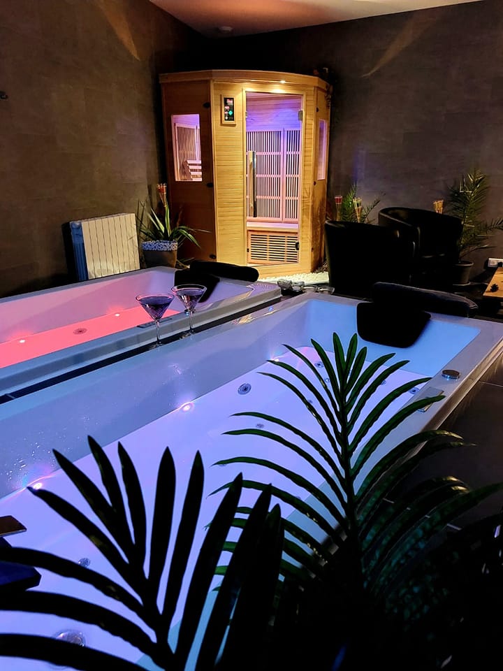 Bain hydromassant