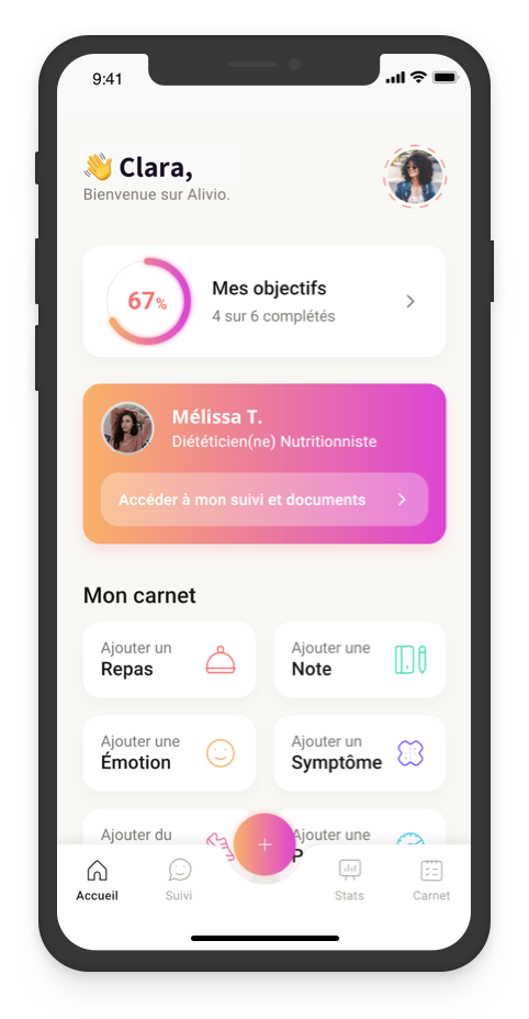 App black patient accueil