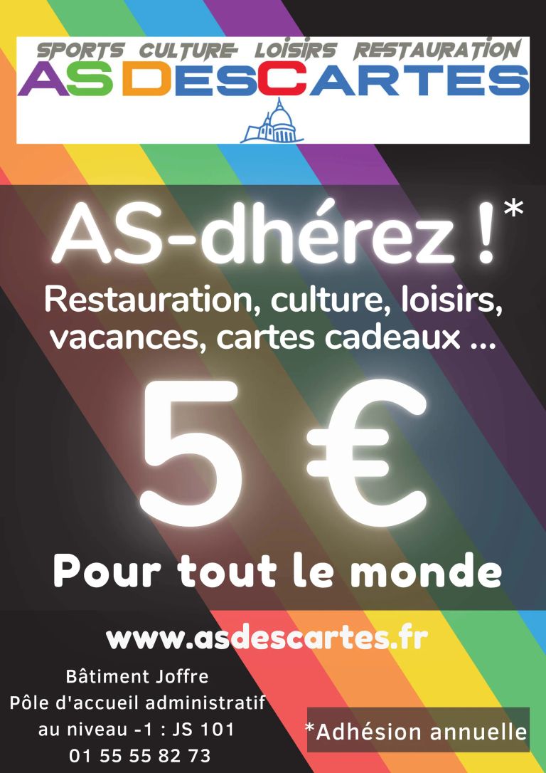 Affiche adhesion2022 2023