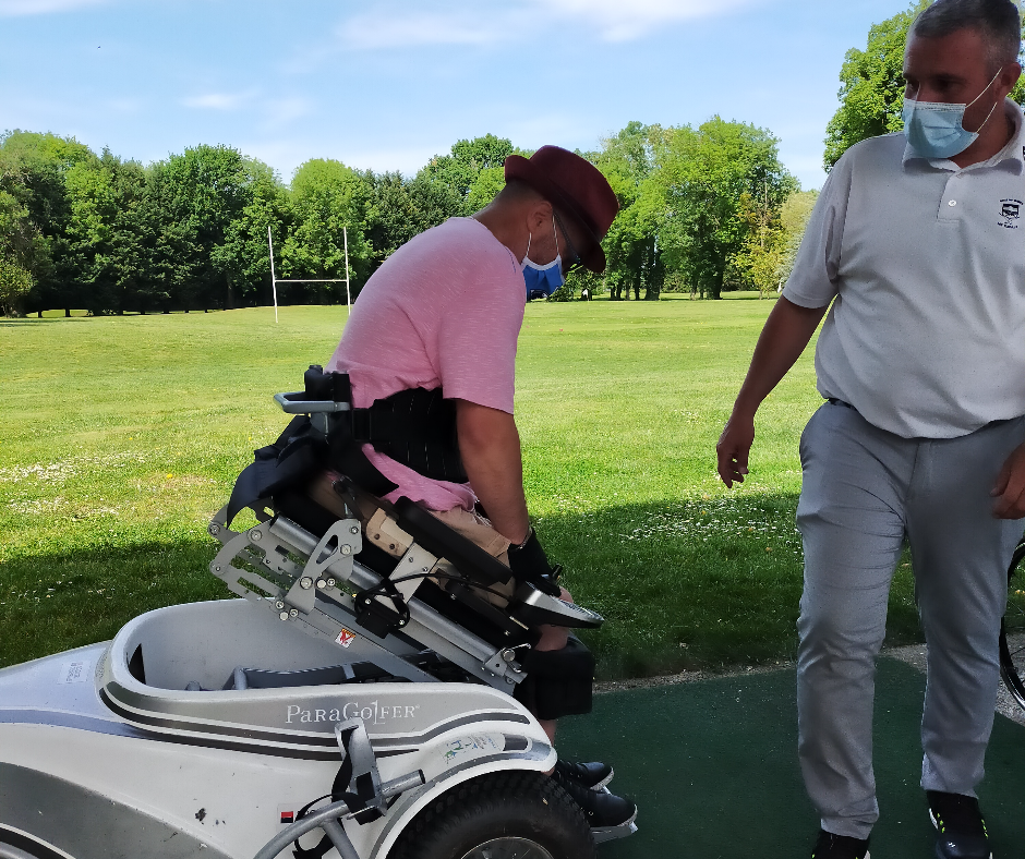 ­	 ­ Ouverture d'une section paragolf au Golf du Tumulus