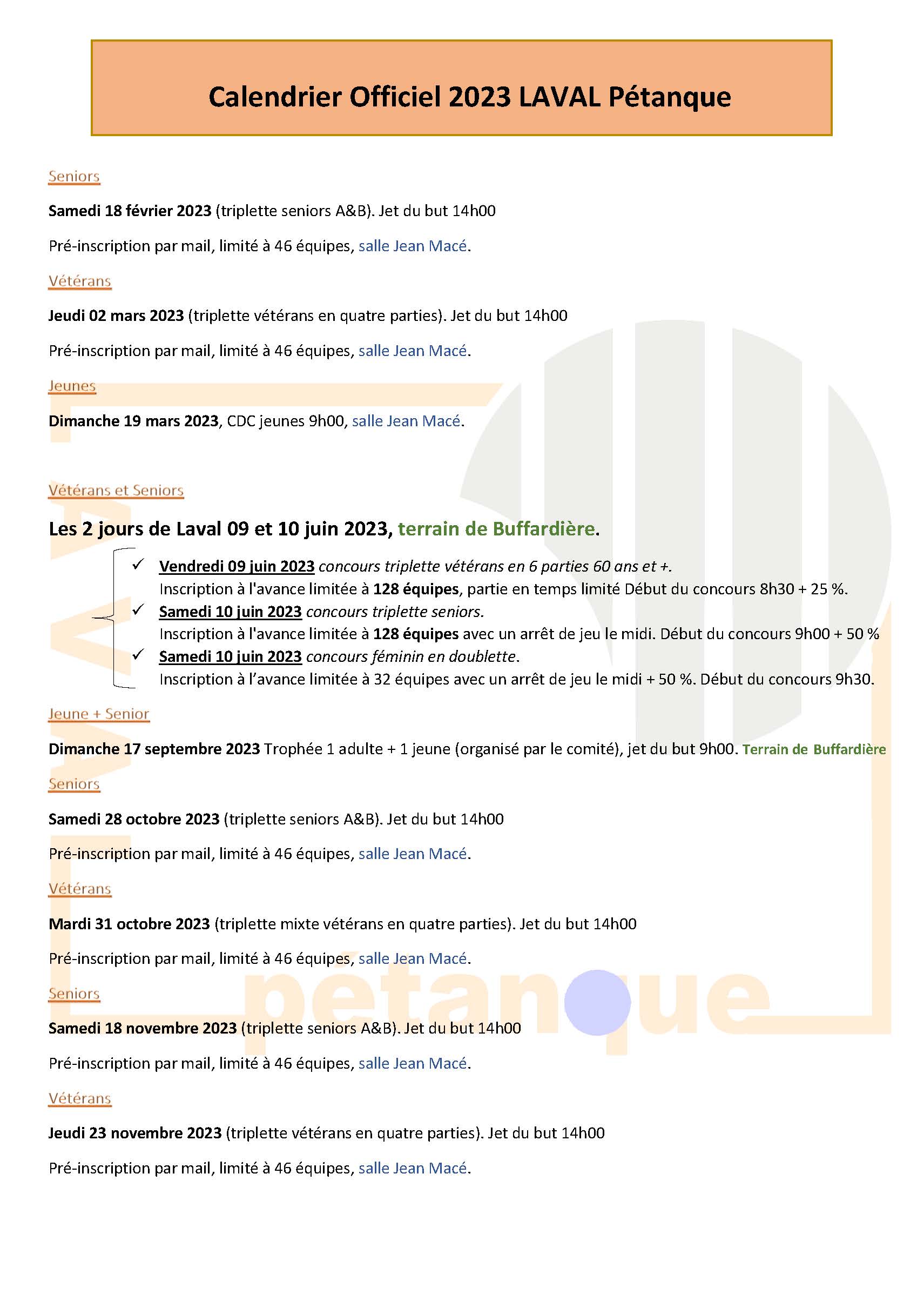 Calendrier-Officiel-2023-LAVAL-Petanque