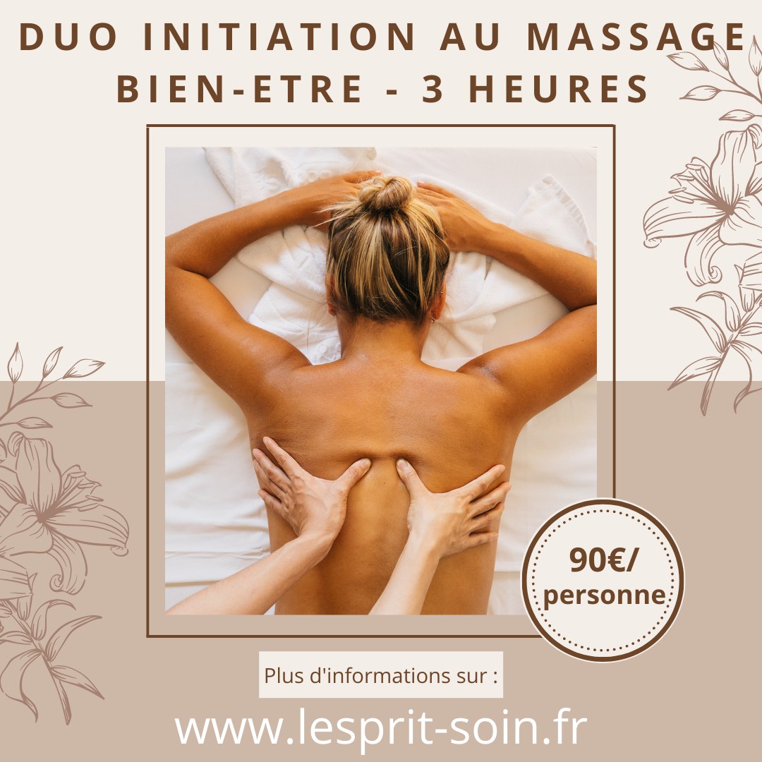 Initiation au massage bien etre