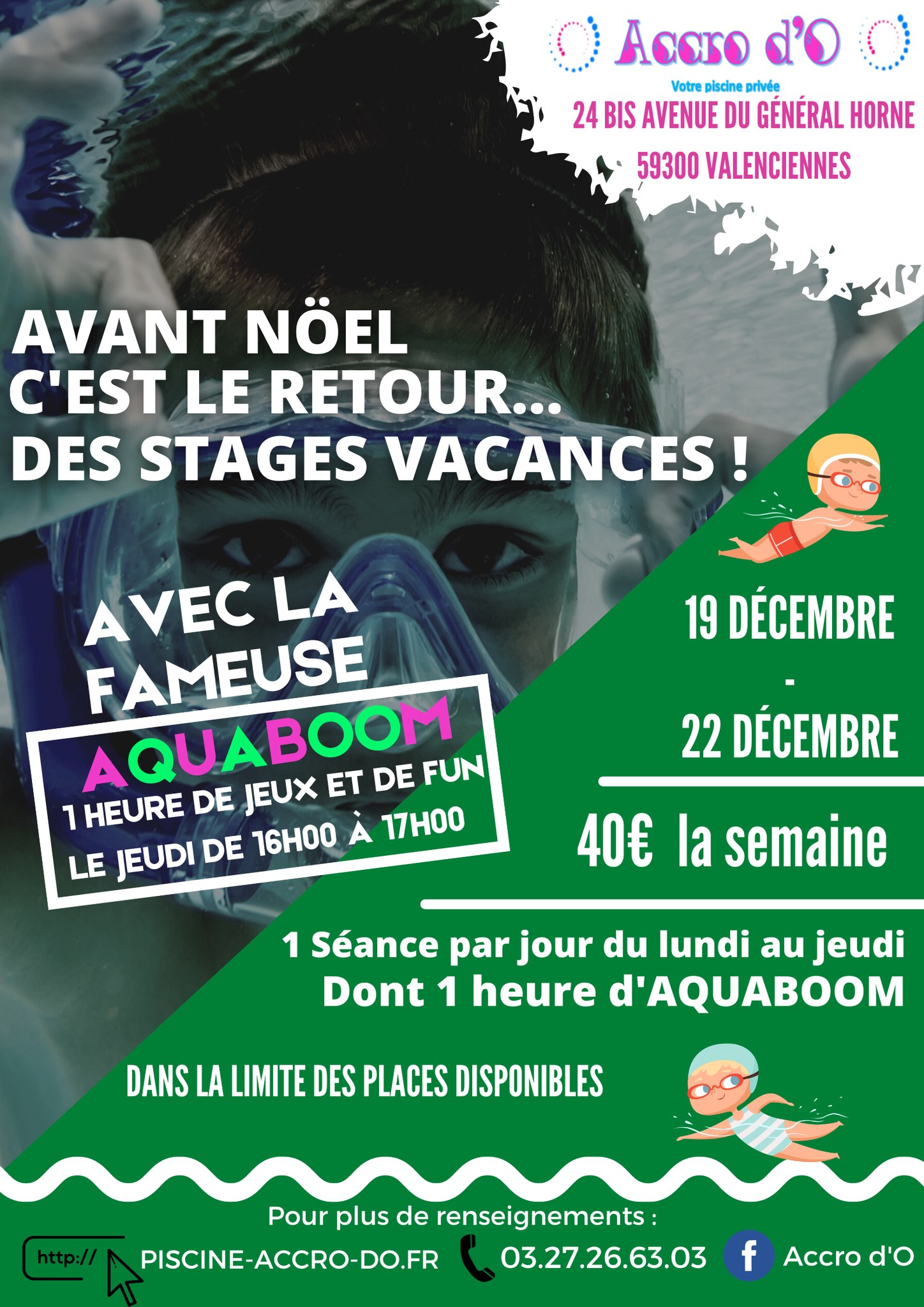 Stages vacances de Noël