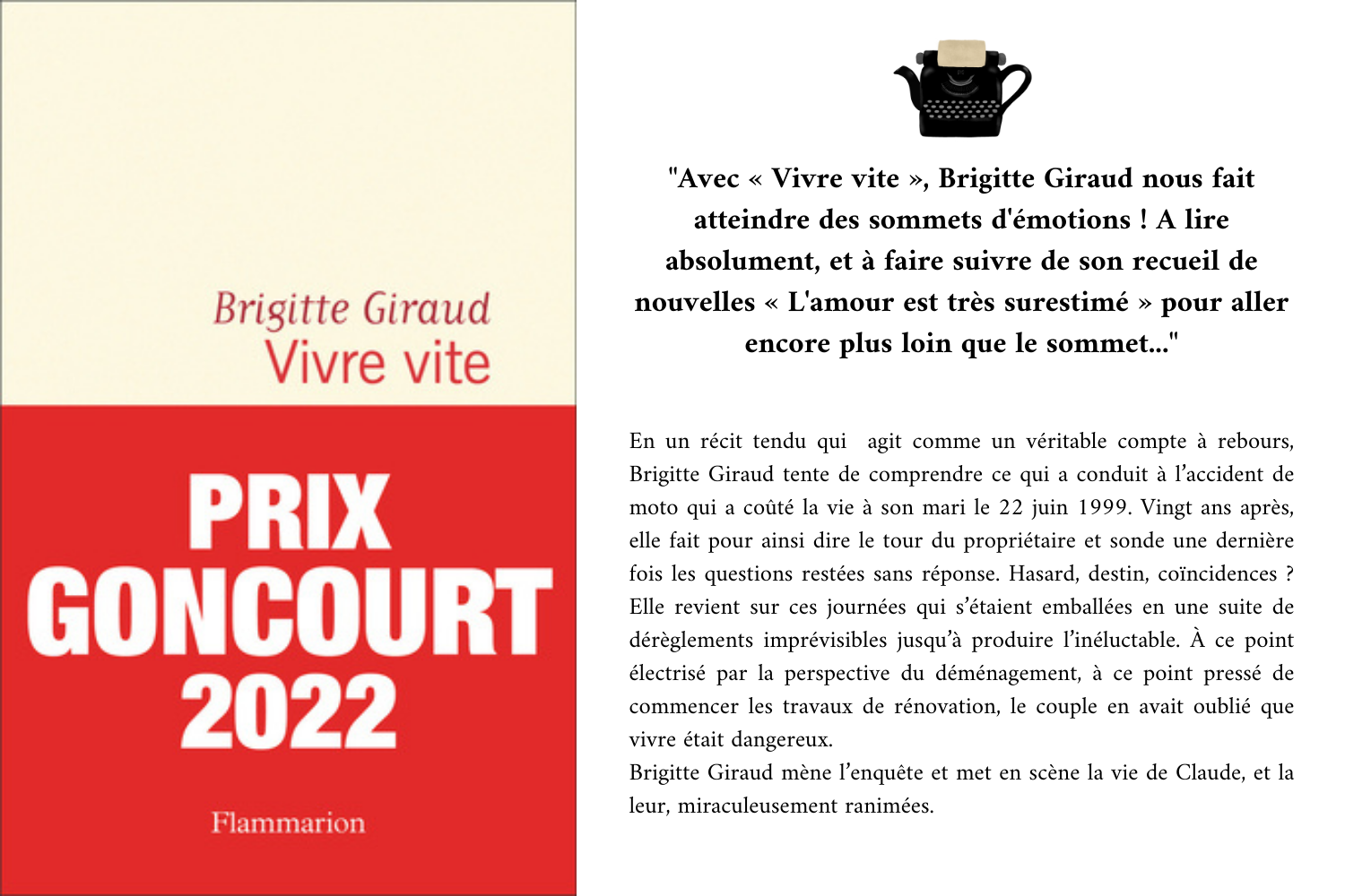 Vivre vite