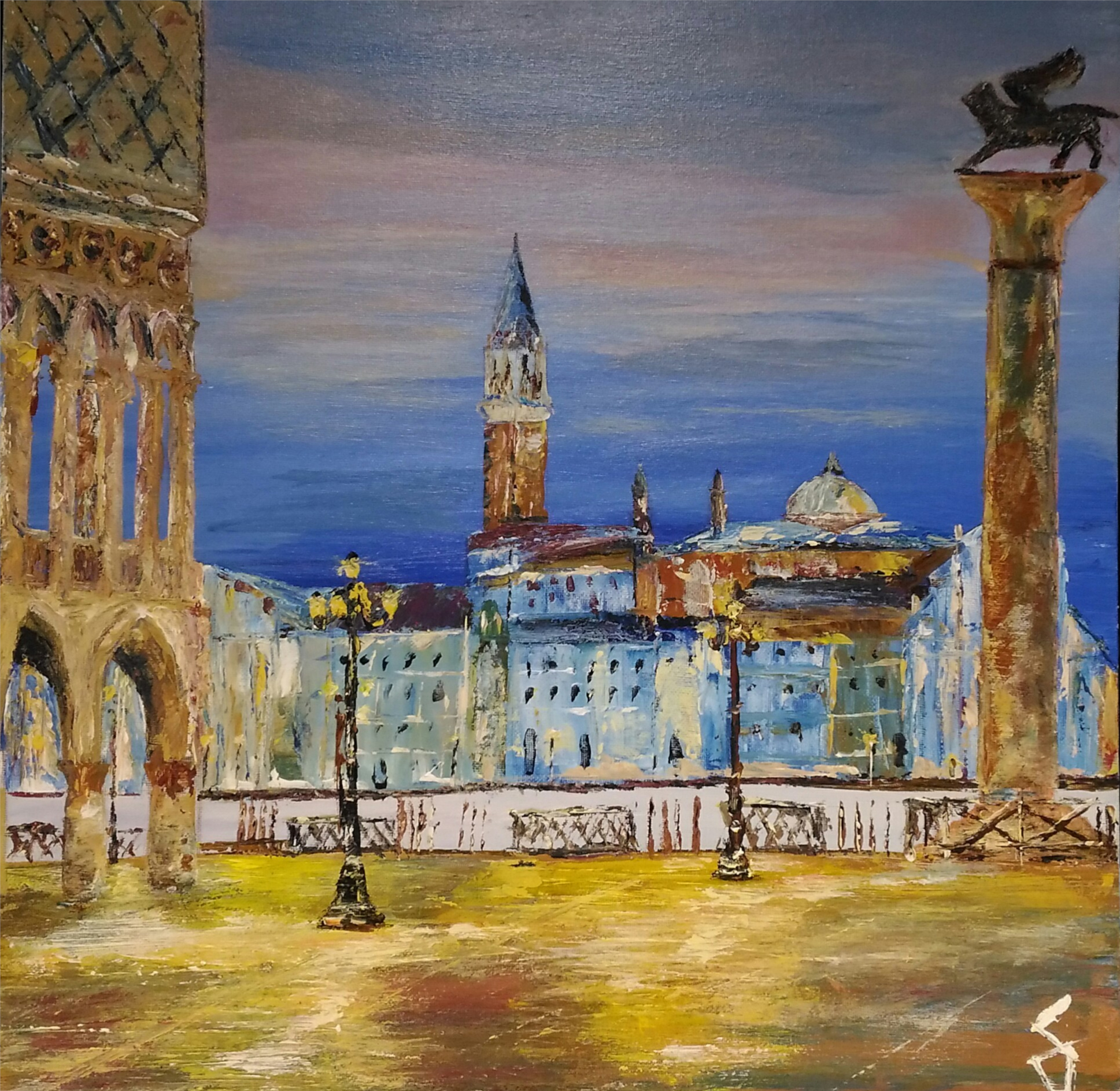 Christophe - Venise - 50x50cm