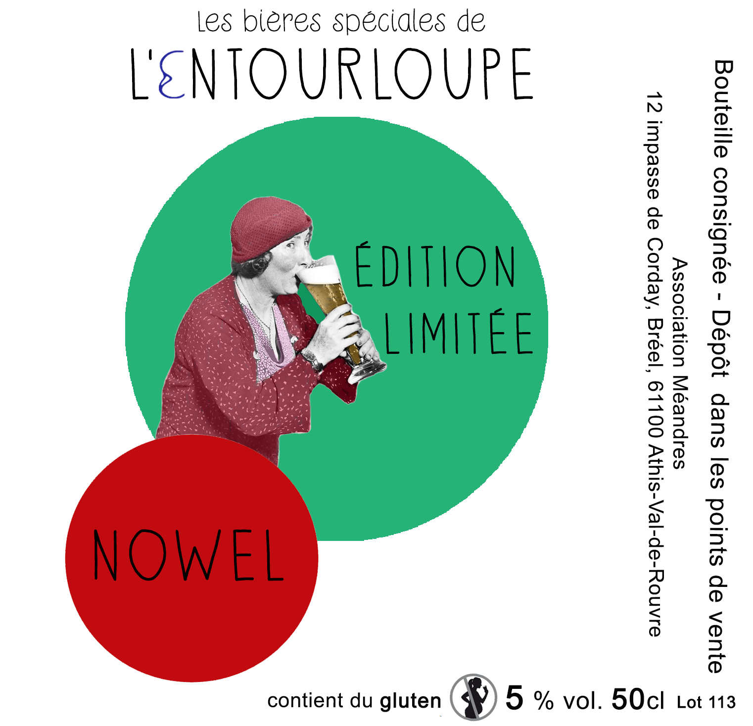 Tiquette nowel