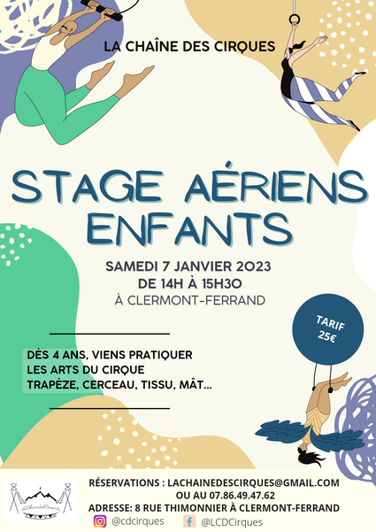 Stage Aériens - Enfants