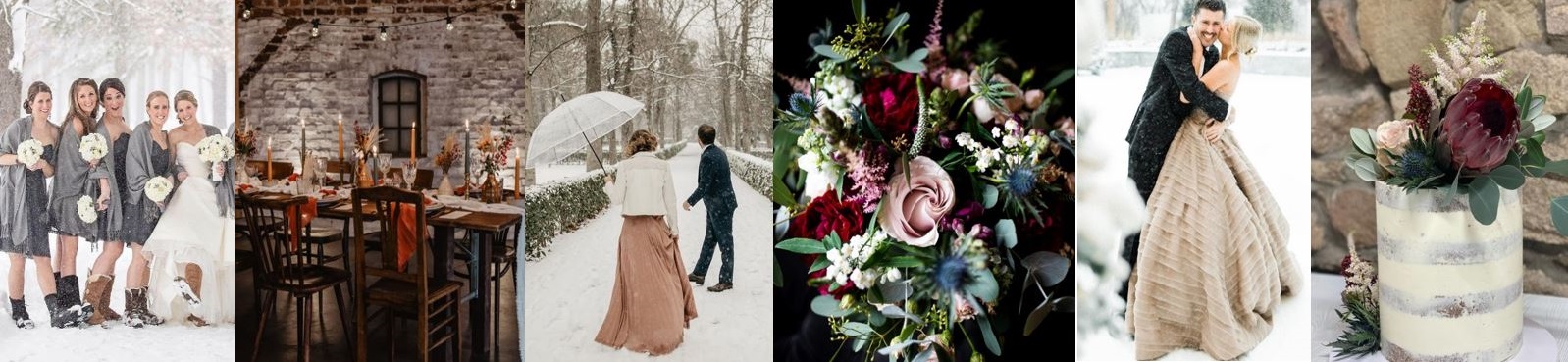 Les avantages d'un mariage d'hiver