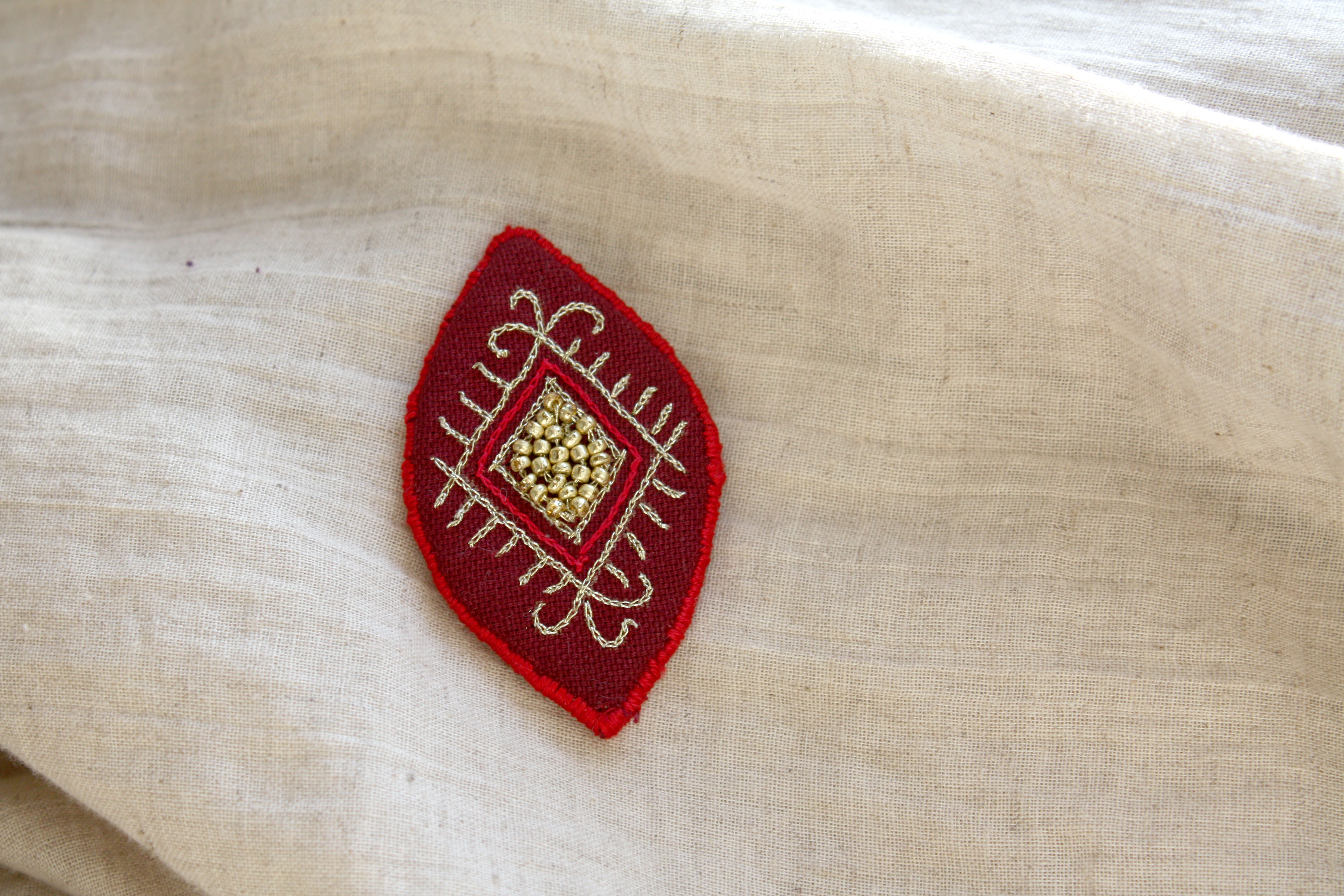 Broche losange