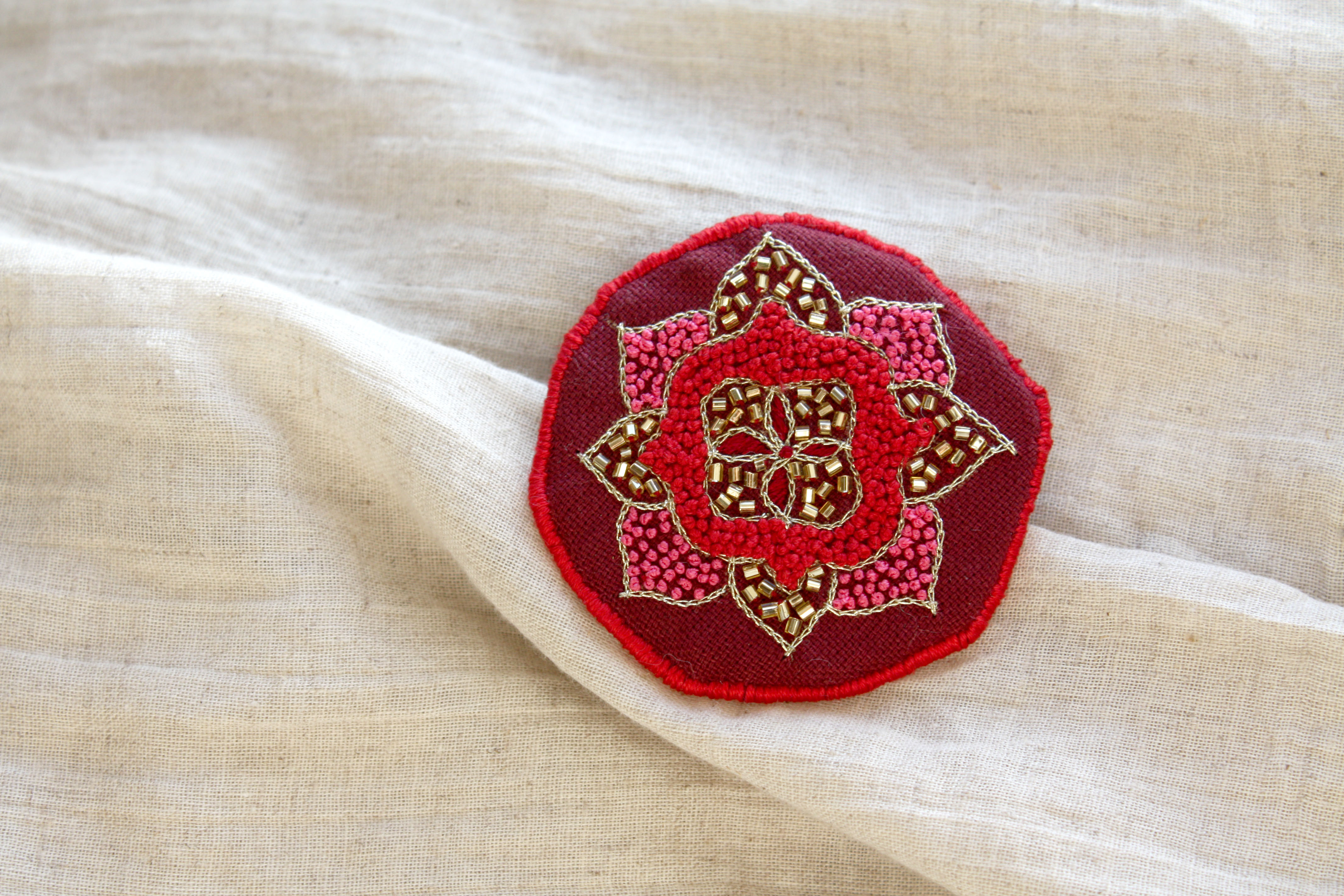 Broche lotus