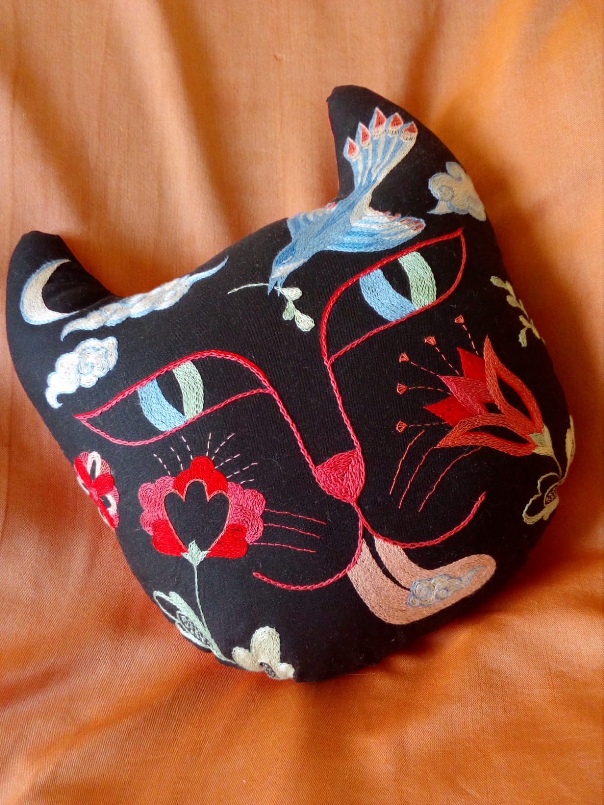 Coussin chat nuage