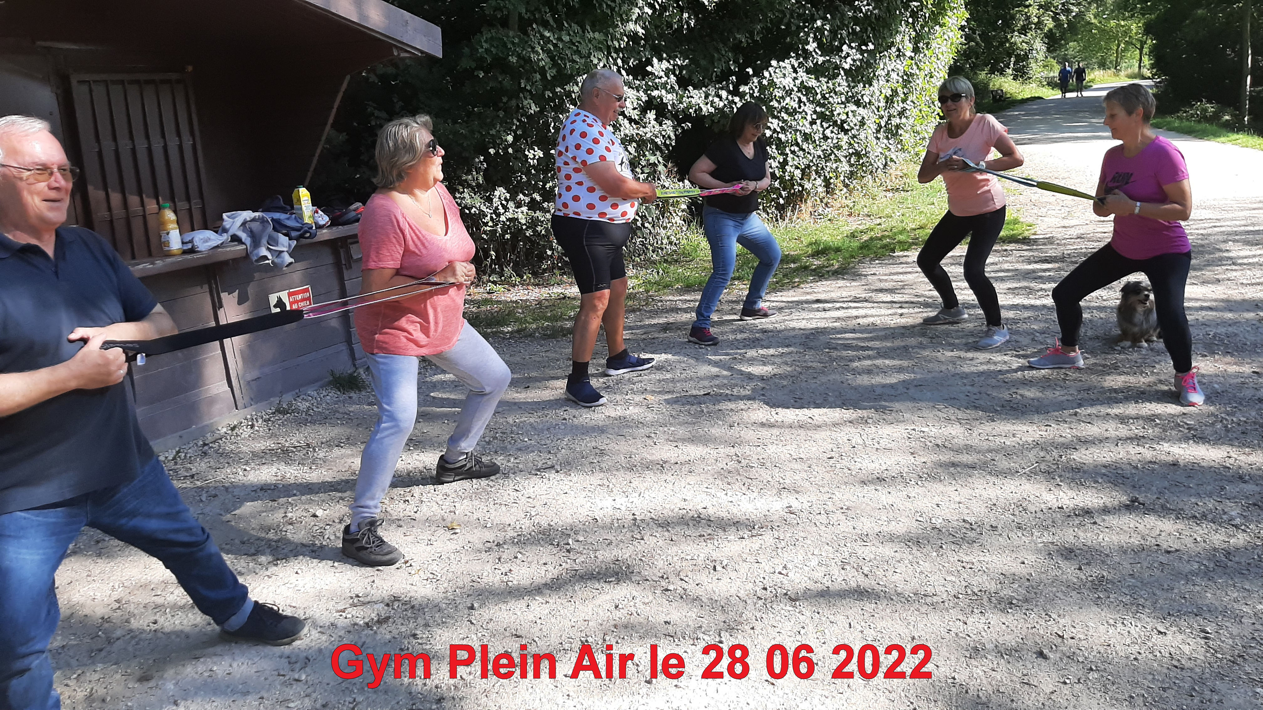 Photo 1 gym plein air le 23 06 2022