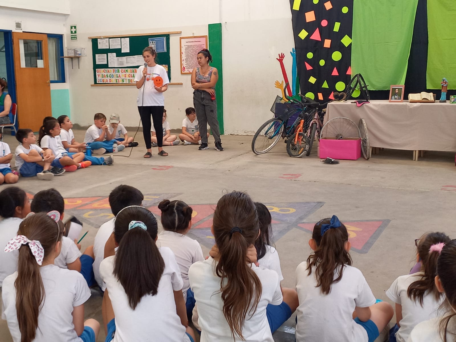 Sensibilisation à l'école primaire “institut San Francisco Javier”
