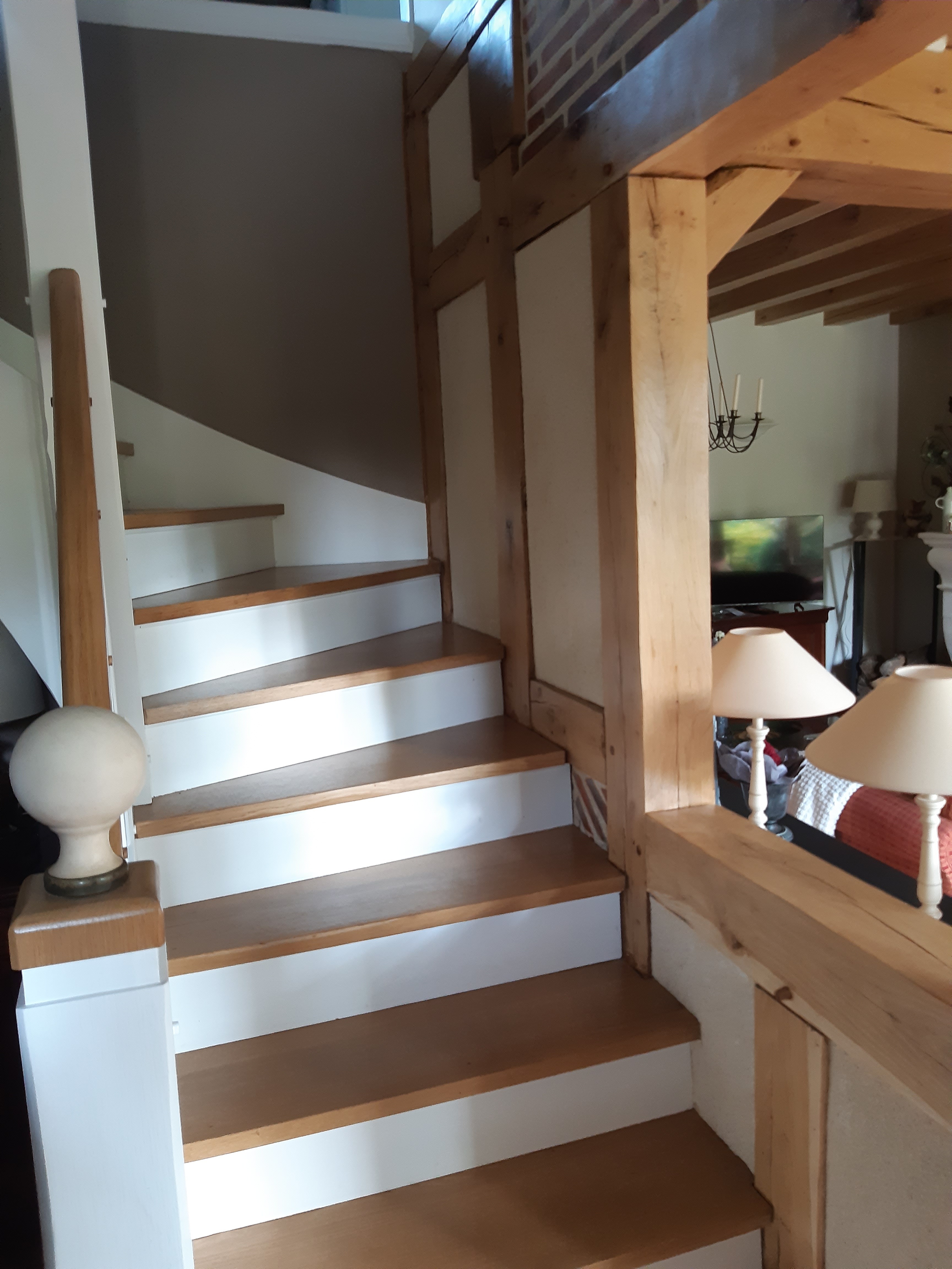 Peinture contremarches