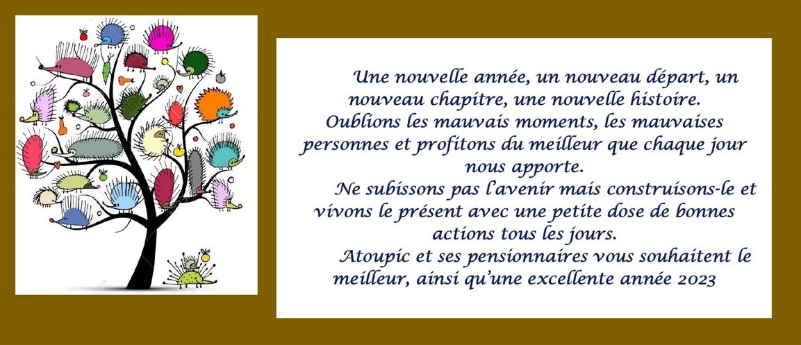 Voeux ATOUPIC 2023
