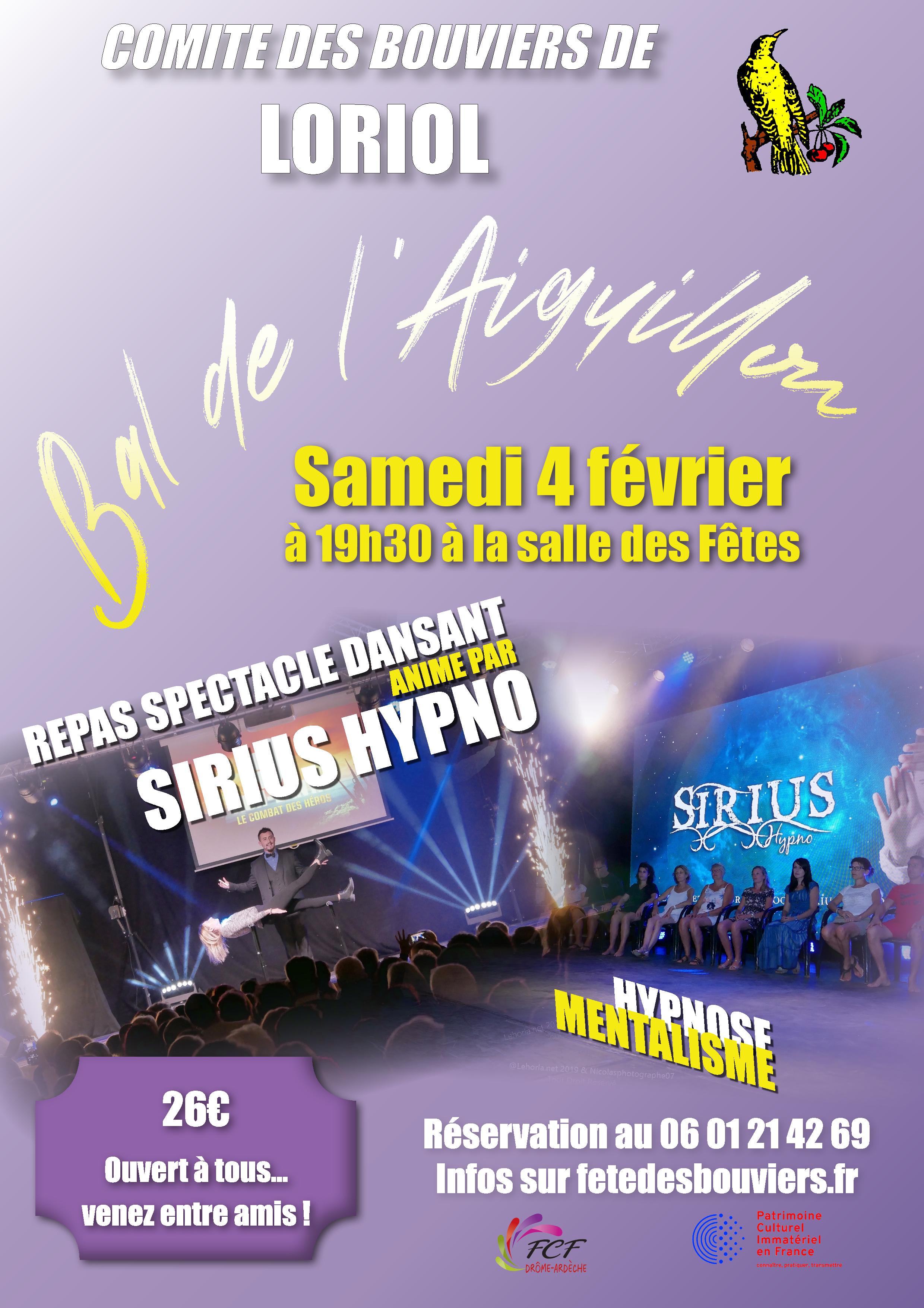 Reservez vos places pour le Bal de l'Aiguillon