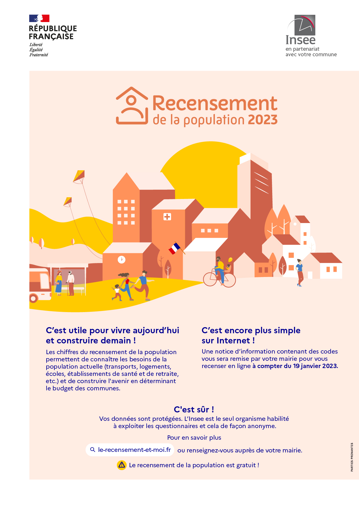 Recensement de la population 2023