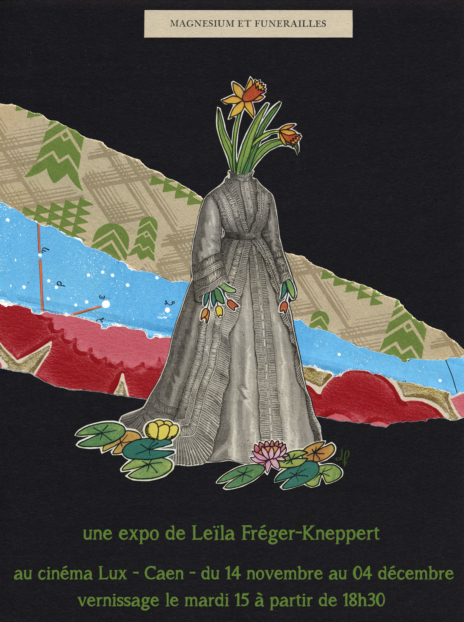 Affiche de l expo leger