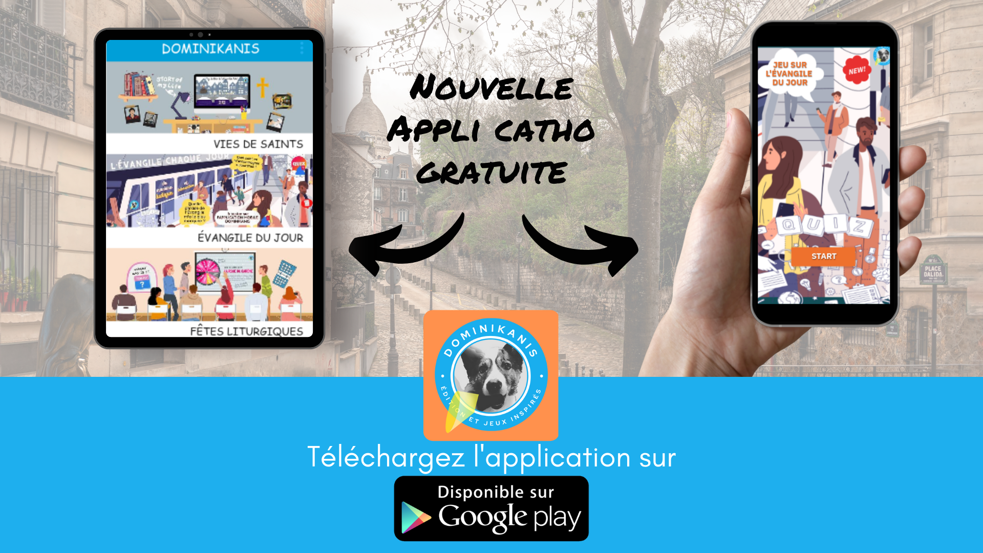 Presentation de l appli sur le site