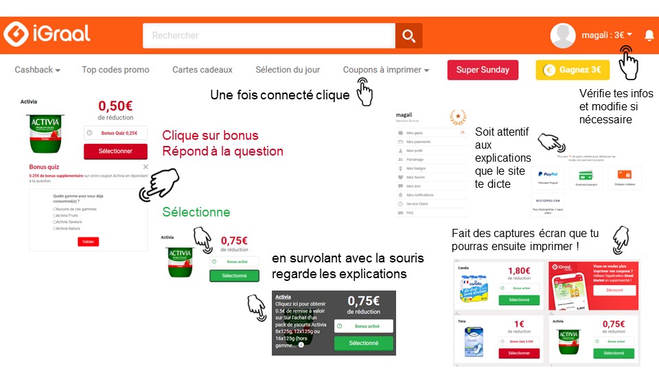coupons de réduction_comment se servir des coupons et des rmboursements_astuces gratuites