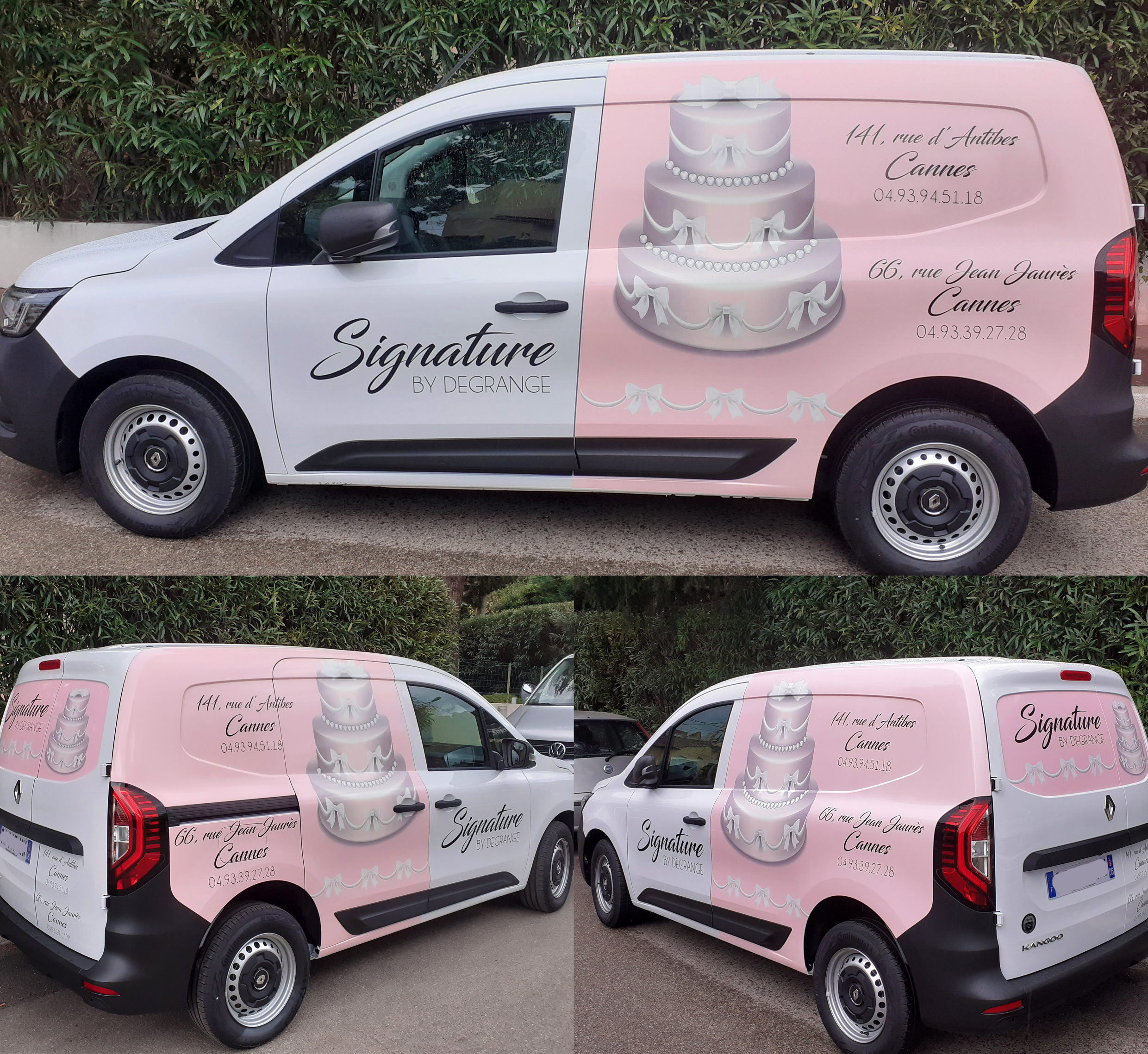 Covering partiel, semi covering, habillage de véhicule