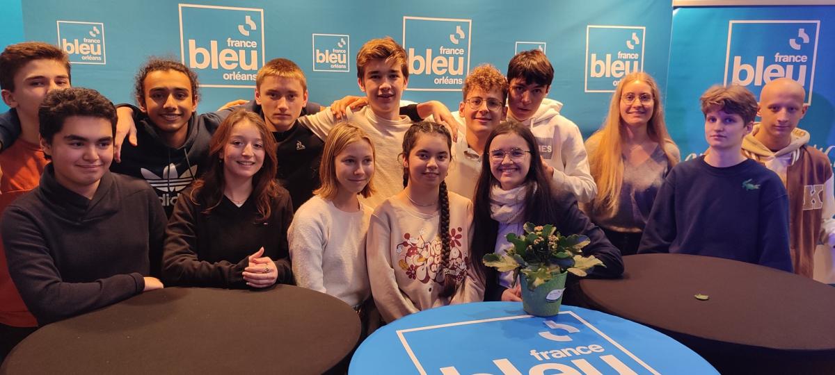 Les lycéens voient la vie en bleu !