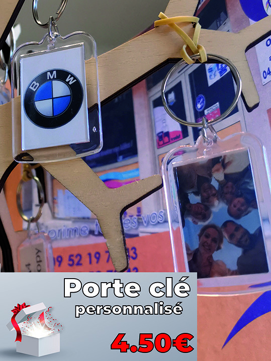 Porte cle support
